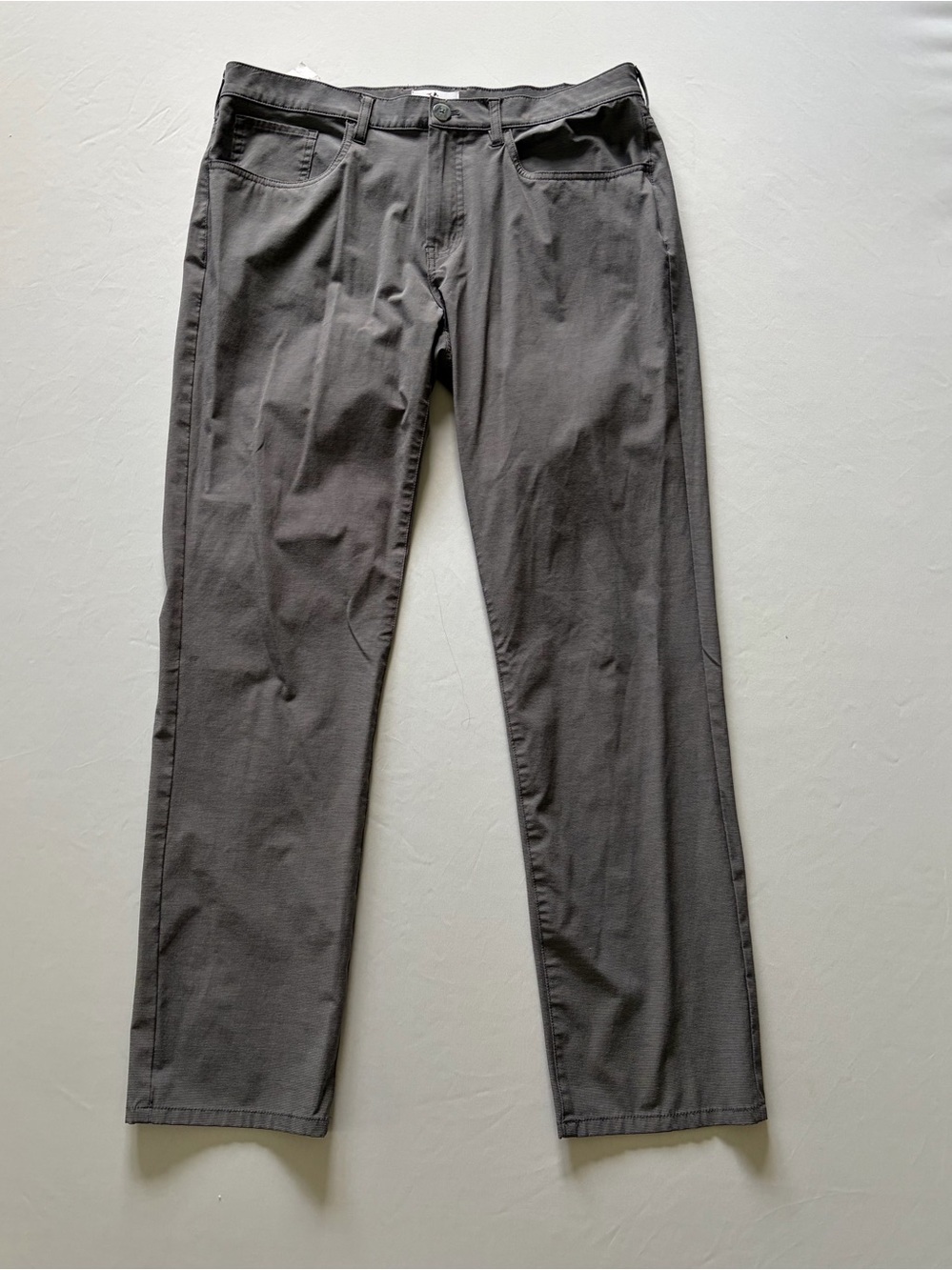 Grand Slam Performance Golf Gray Casual Pants 34 x 32